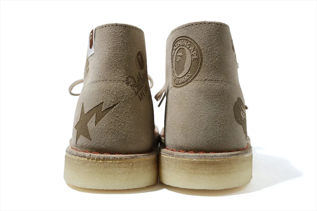 【 BAPE X CLARKS 】DESERT BOOTS