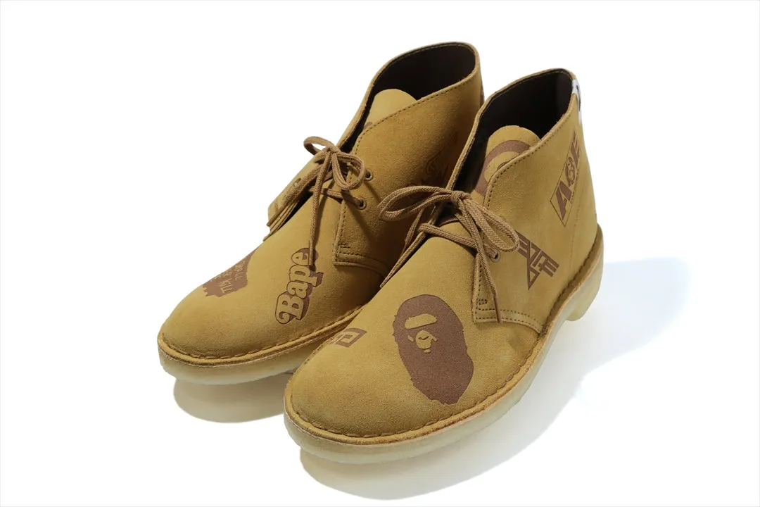 【 BAPE X CLARKS 】DESERT BOOTS