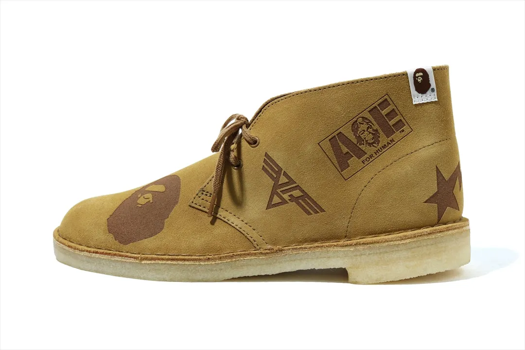 【 BAPE X CLARKS 】DESERT BOOTS