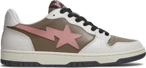 A Bathing Ape Bape SK8 Sta 'Brown Pink'