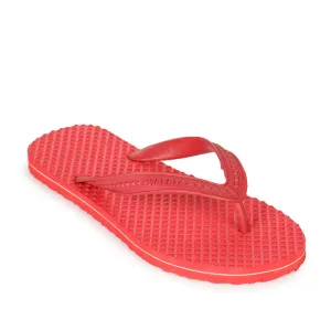 A-HA Casual Red Flip Flop For Men HEALTH-1 By Liberty