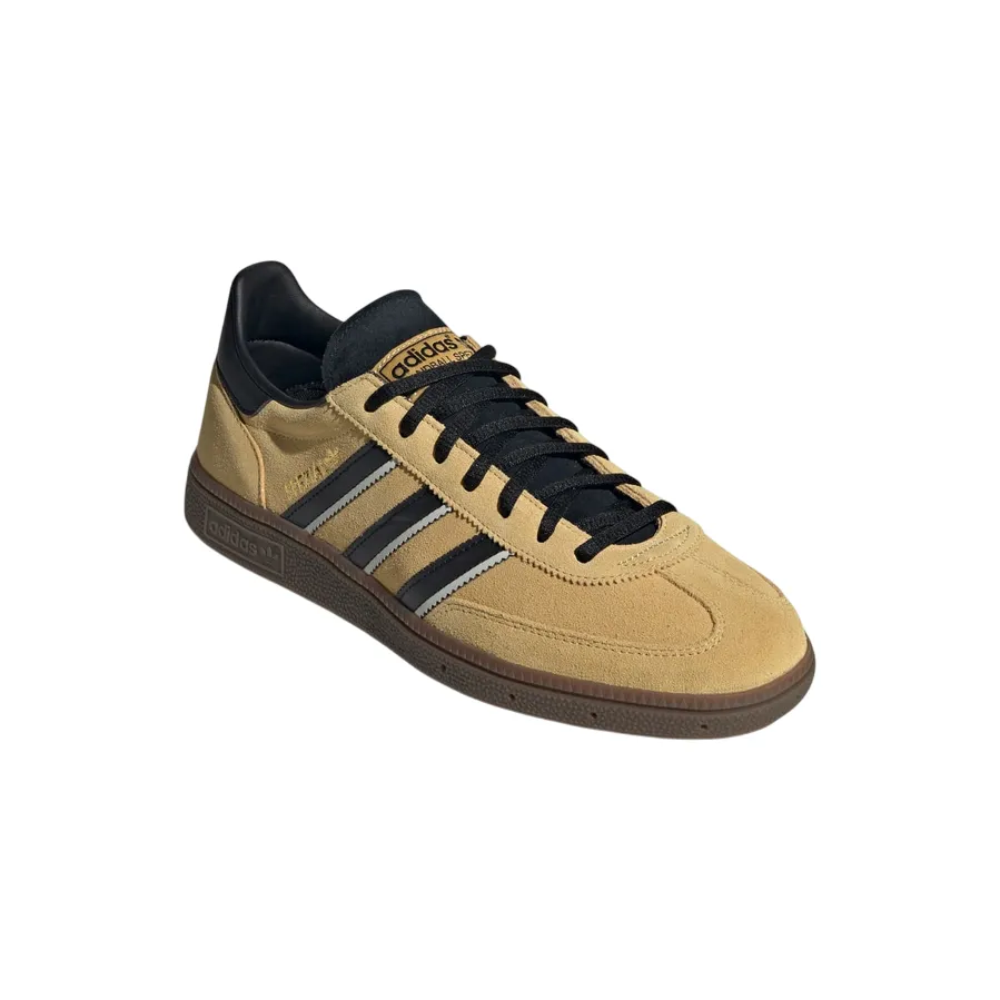 Adidas Originals scarpa sneakers da uomo Handball Spezial IF9014 avena-nero-bianco