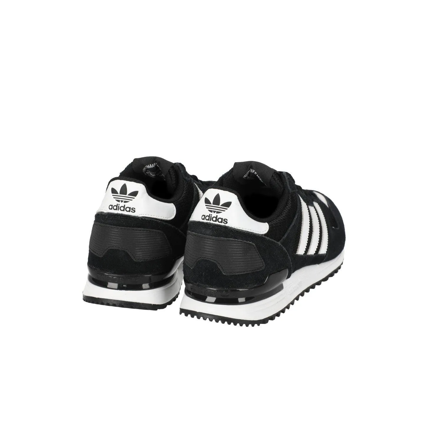 Adidas Zx 700 Lifestyle Sport Shoes Fabric Black Colour For Men