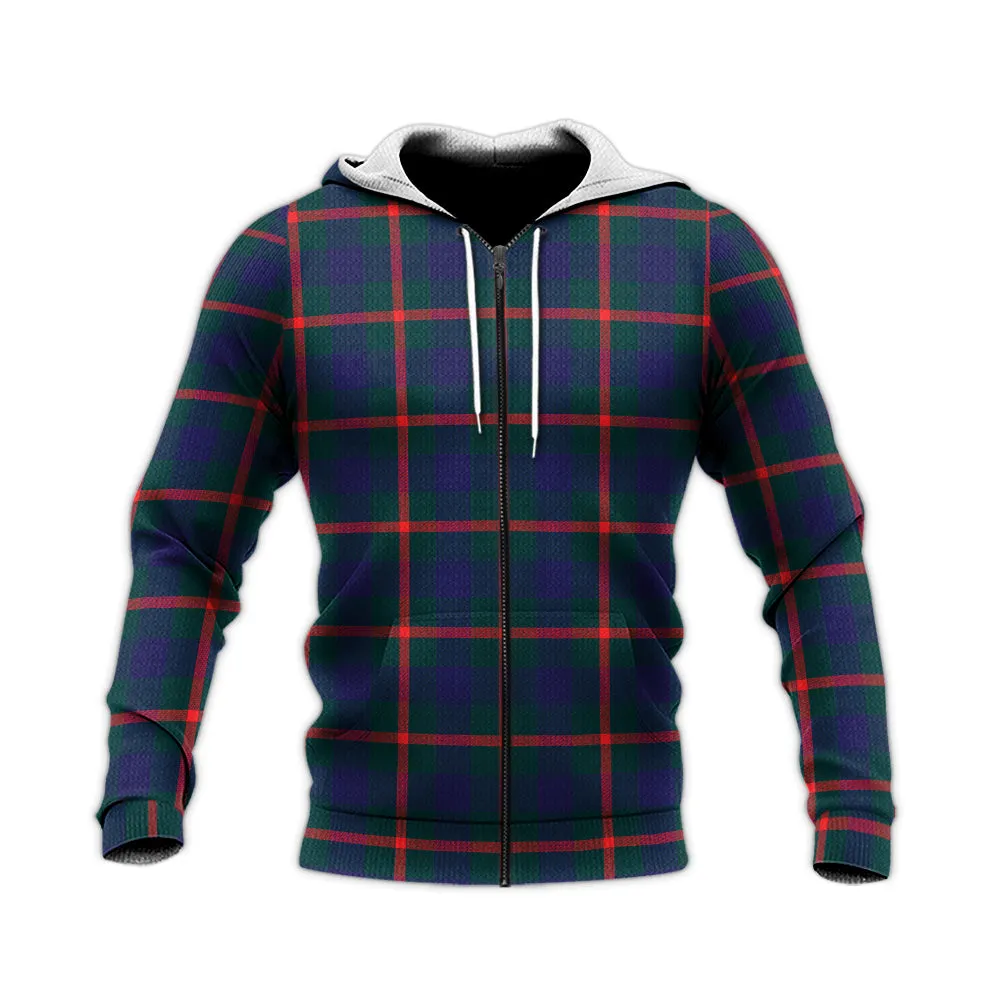 Agnew Tartan Knitted Hoodie