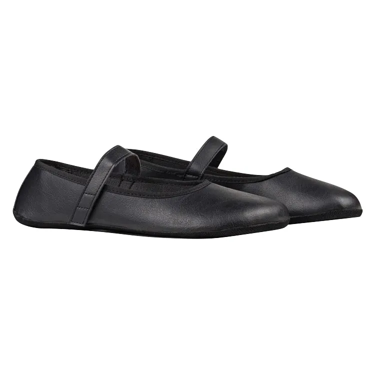 Ahinsa Ananda Barefoot Ballet Flat Black