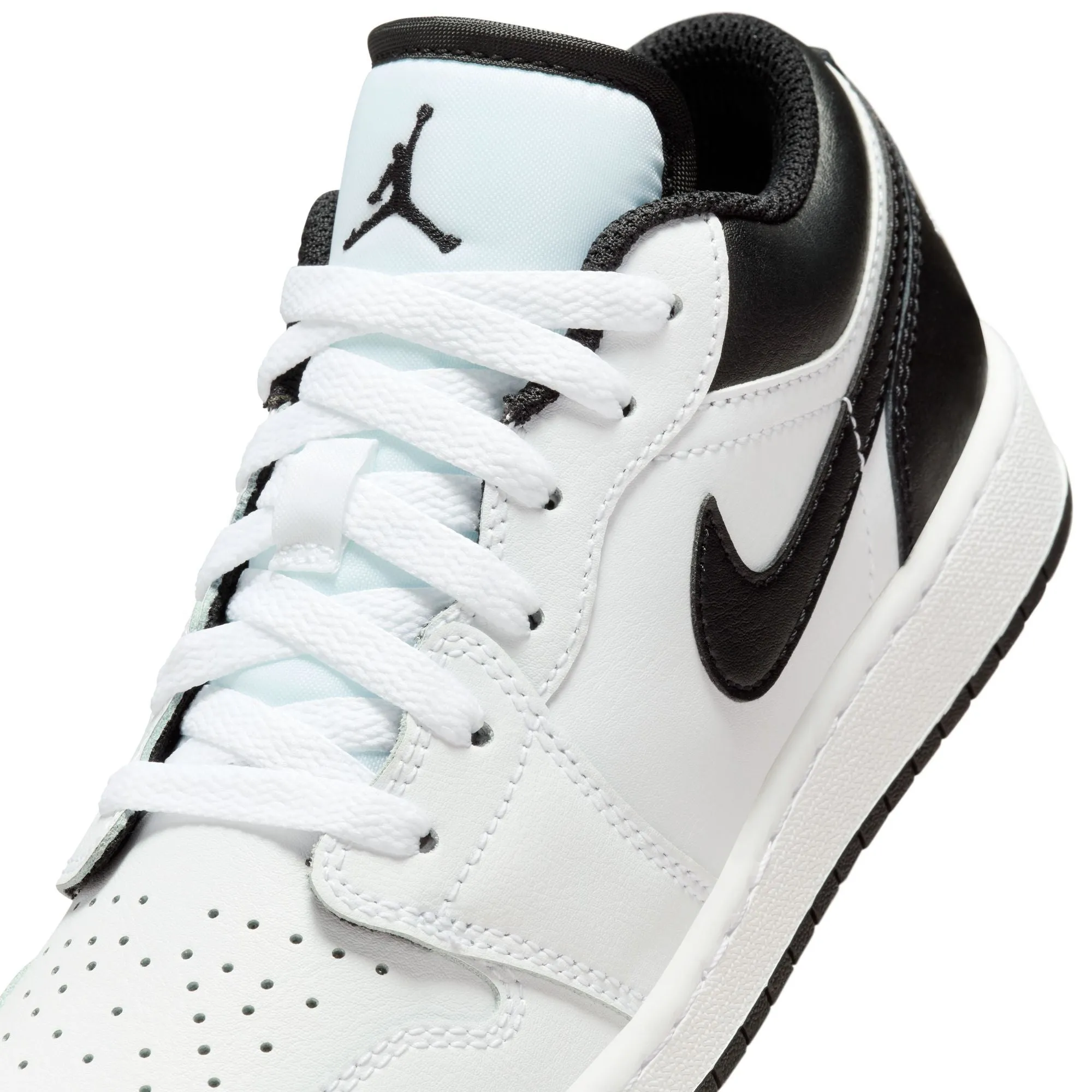 Air Jordan 1 Low (GS) 553560 132 White/Black-White