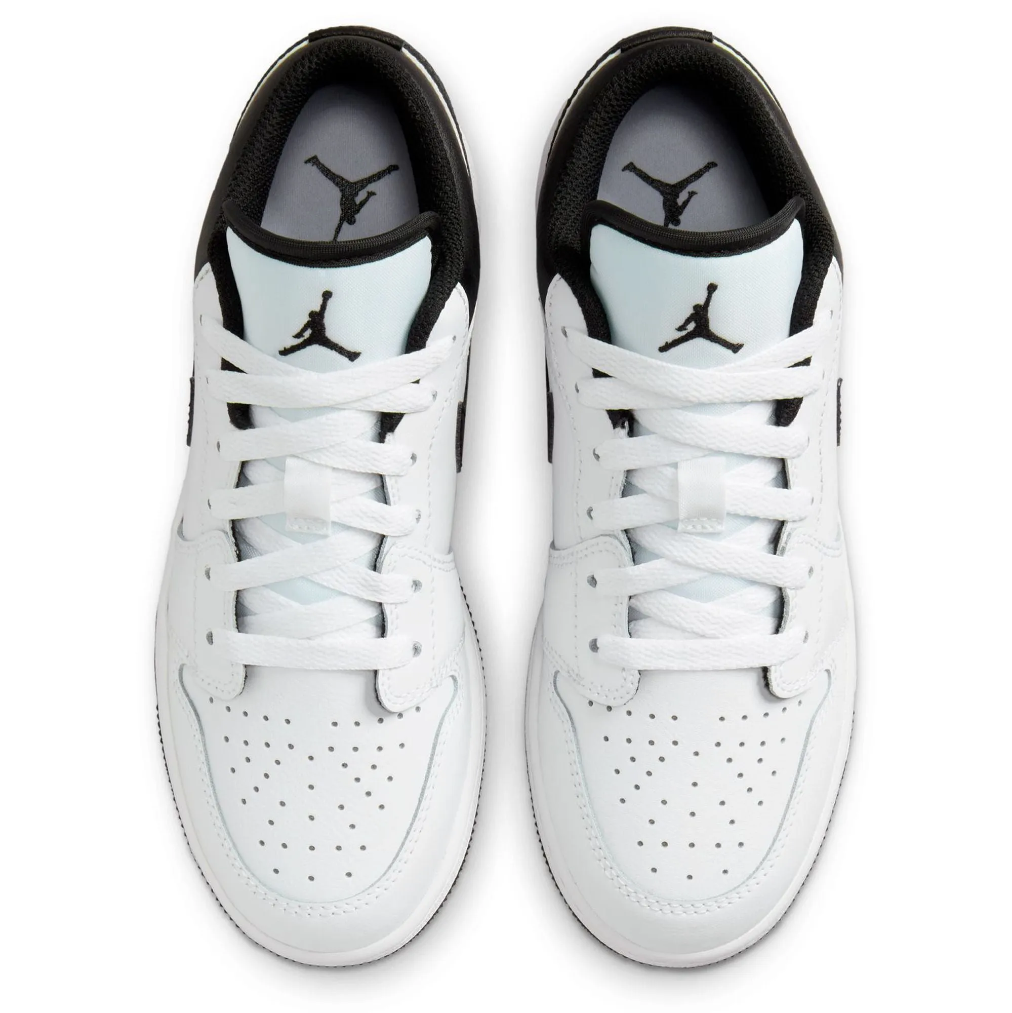 Air Jordan 1 Low (GS) 553560 132 White/Black-White