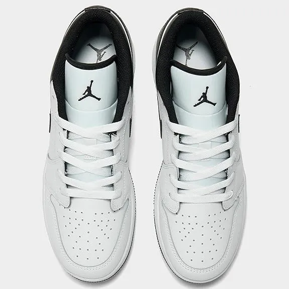 Air Jordan 1 Low (GS) 553560 132 White/Black-White