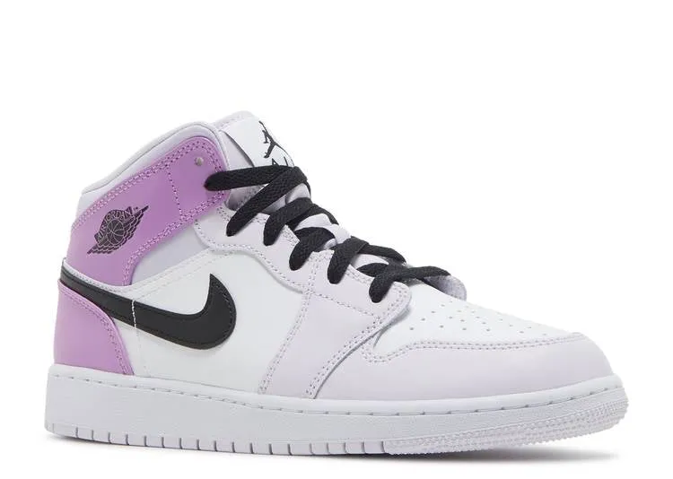 Air Jordan 1 Mid 'Barely Grape' (GS)