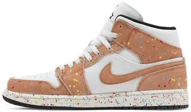 Air Jordan 1 Mid SE 'Brushstroke Paint Splatter'