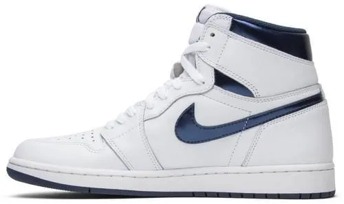 Air Jordan 1 Retro High OG 'Metallic Navy'