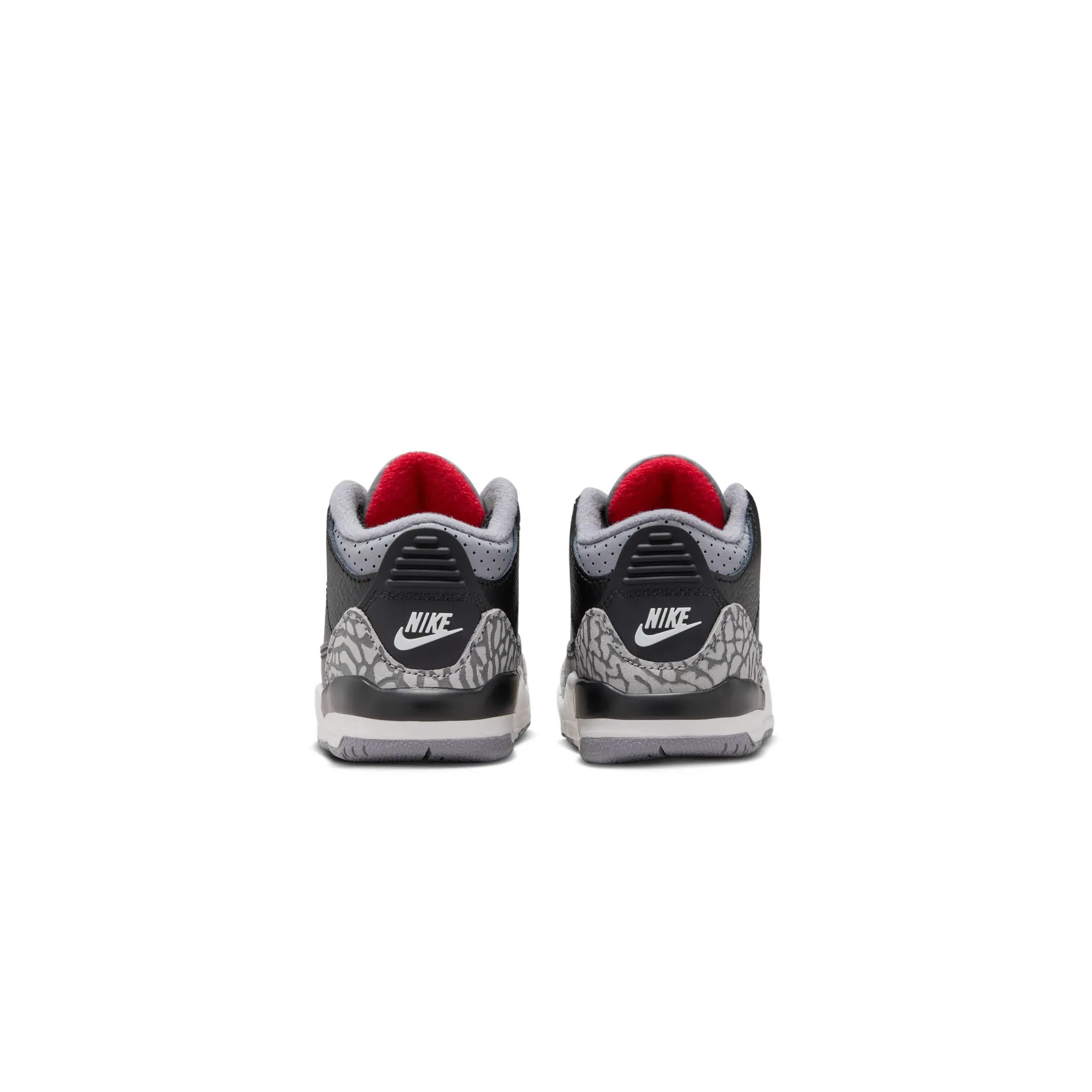 Air Jordan 3 Infants Retro OG "Black Cement Reimgined" Shoes