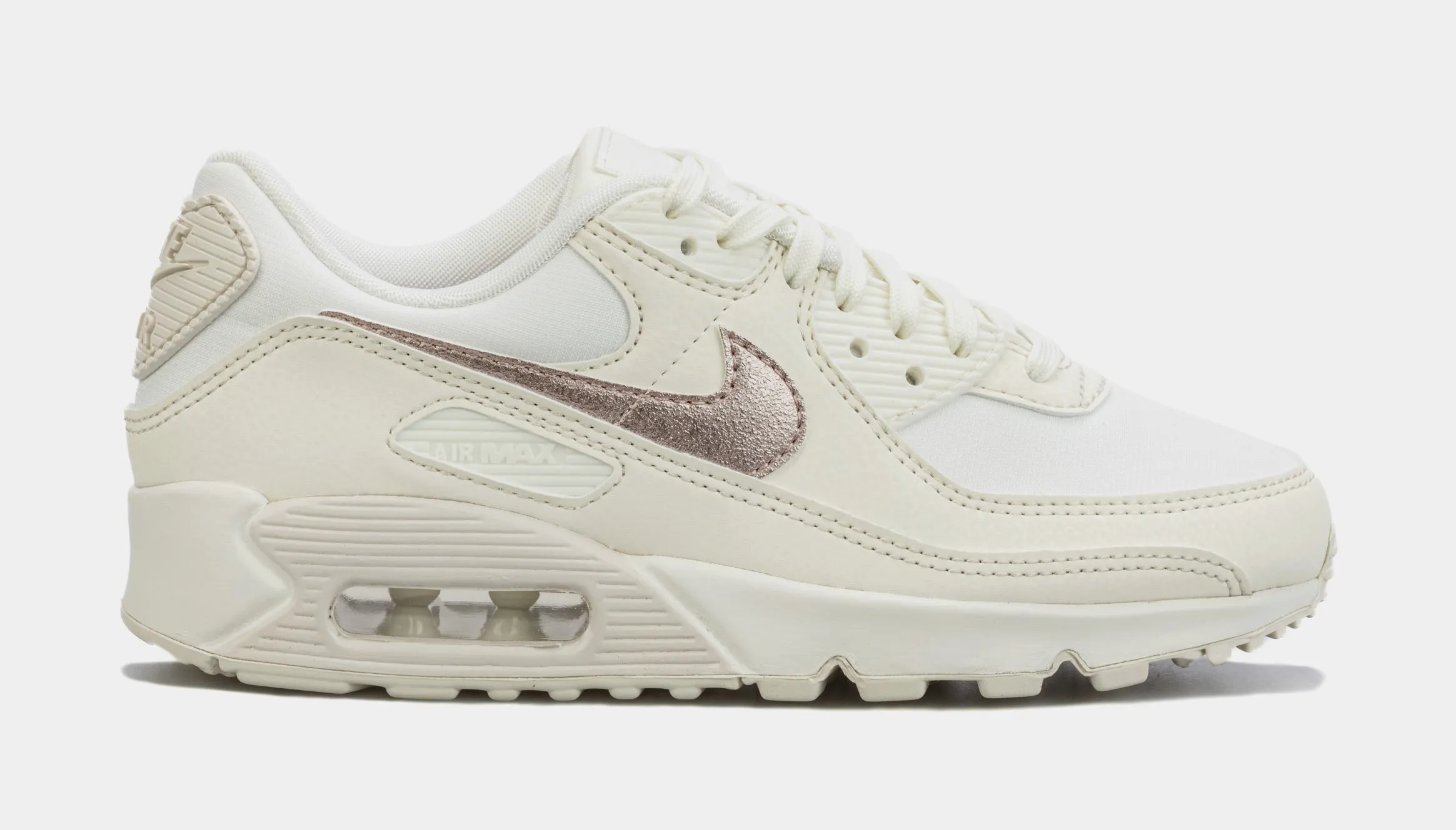 Air Max 90 Essentials Womens Lifestyle Shoes (White)