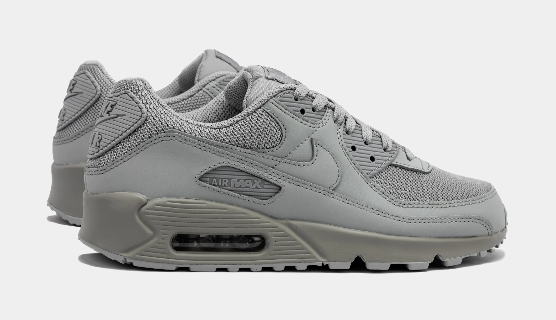 Air Max 90 Mens Running Shoes (Grey)