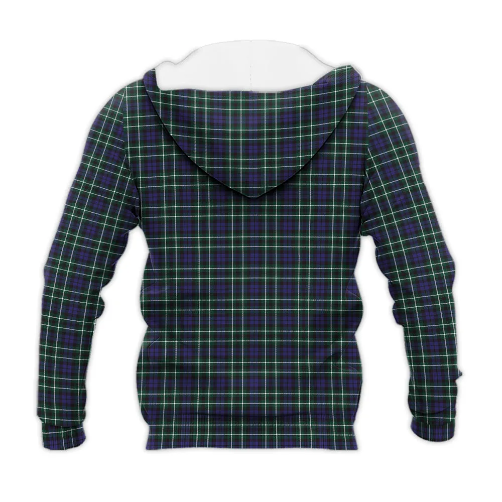 Allardice Tartan Knitted Hoodie