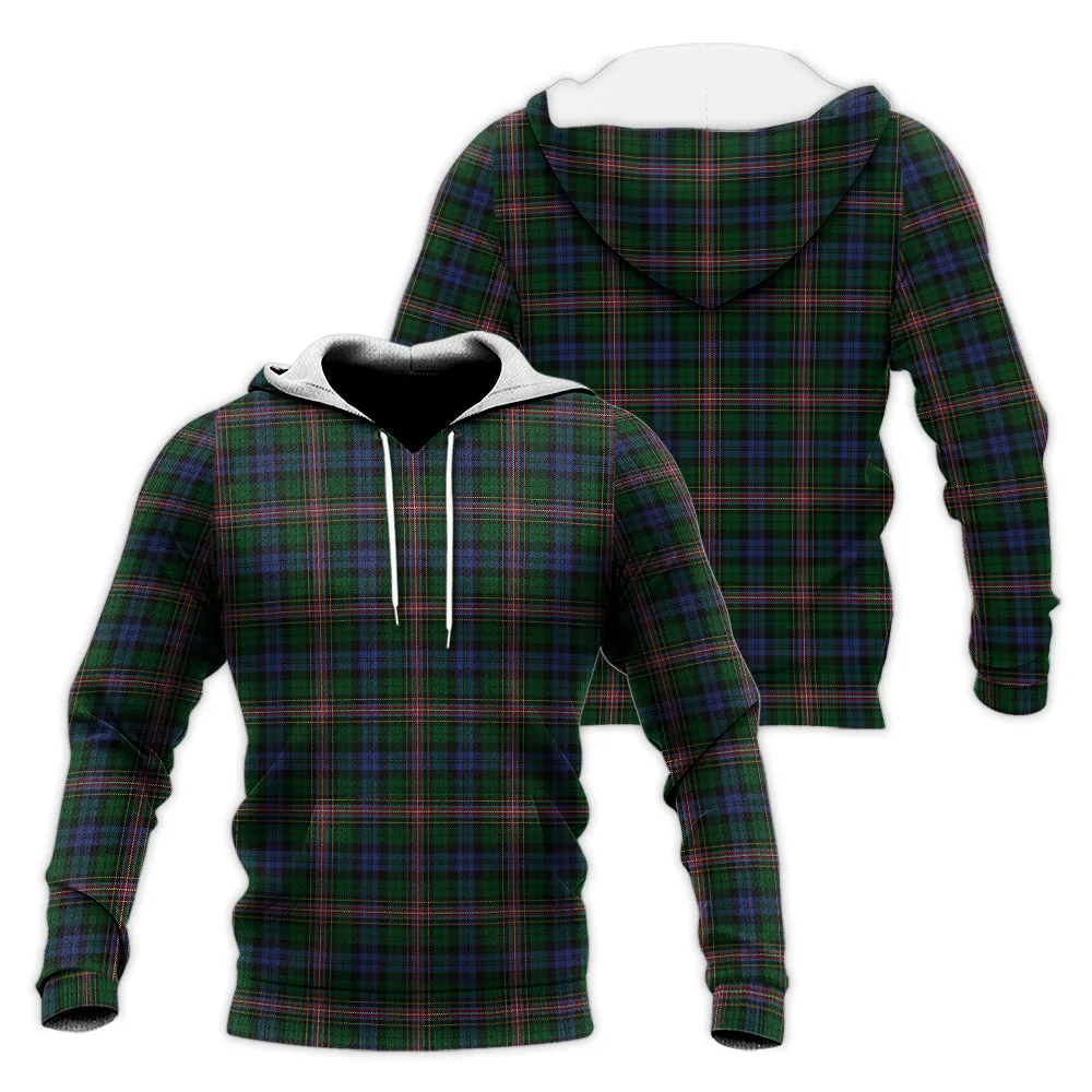 Allison Tartan Knitted Hoodie