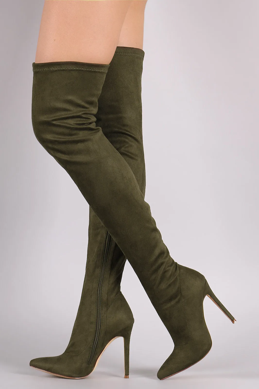 Andrea - Stiletto Over-The-Knee Boots