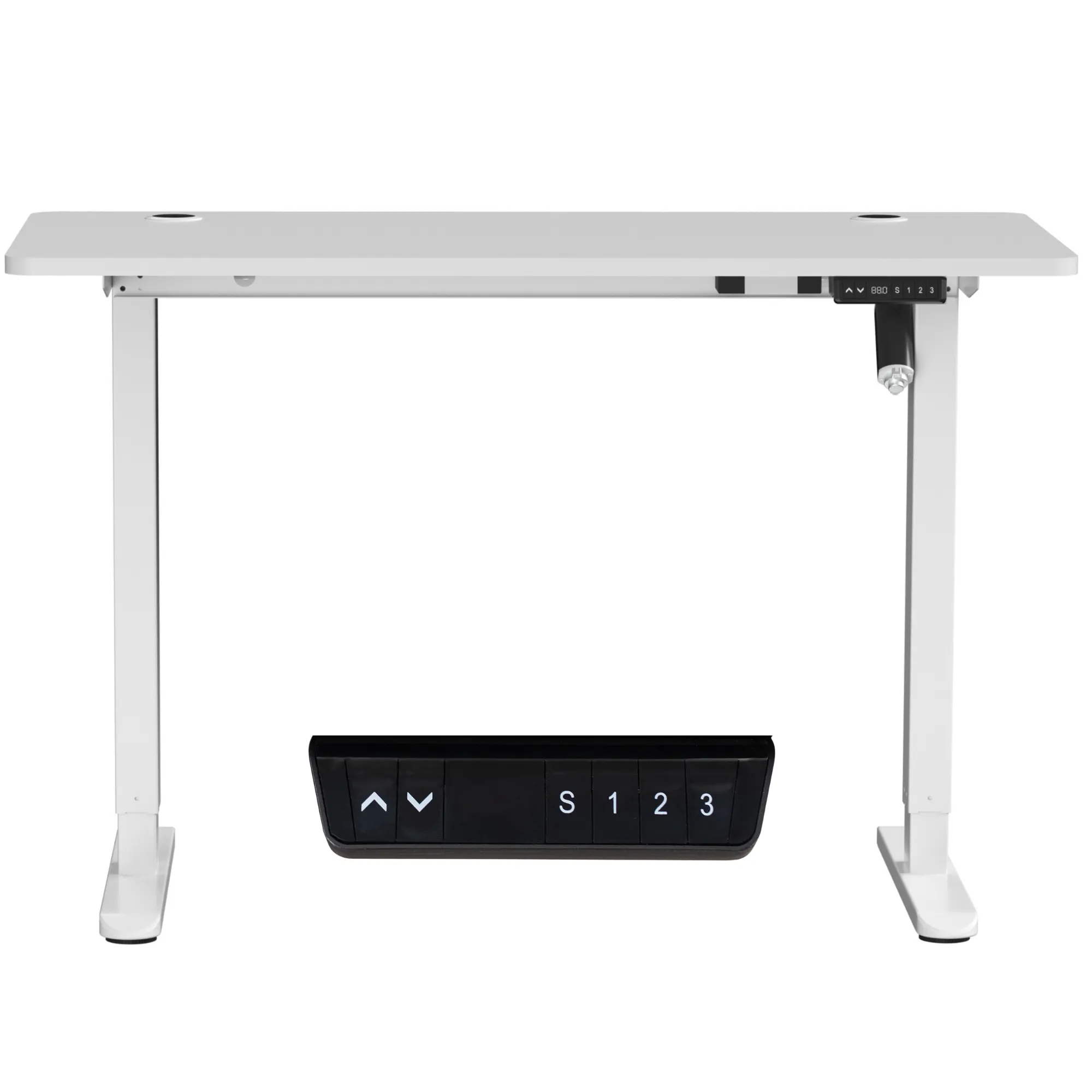 AnthroDesk Sit to Stand Height Adjustable Programmable Standing Desk Workstation with Table Top (2024)