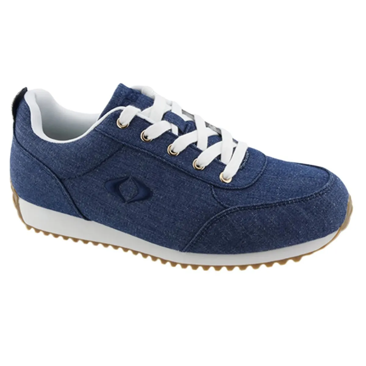 Apex X2340W Women's Balmoral Lace Up Canvas In Navy