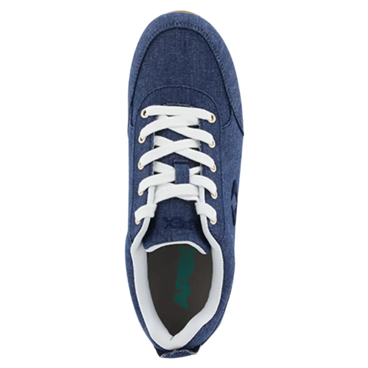 Apex X2340W Women's Balmoral Lace Up Canvas In Navy