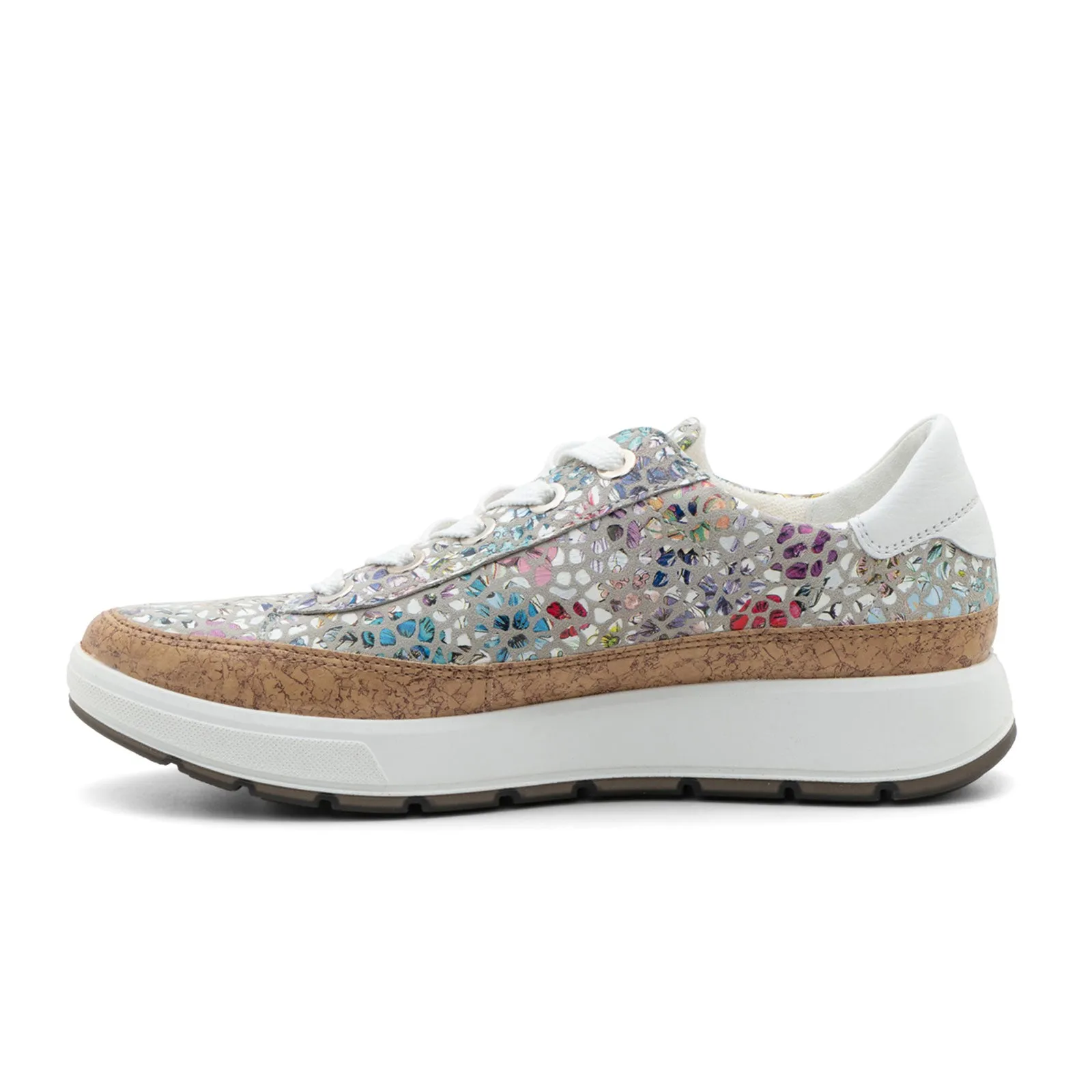 Ara Rem Sneaker (Women) - Natural/Stone/White Kork