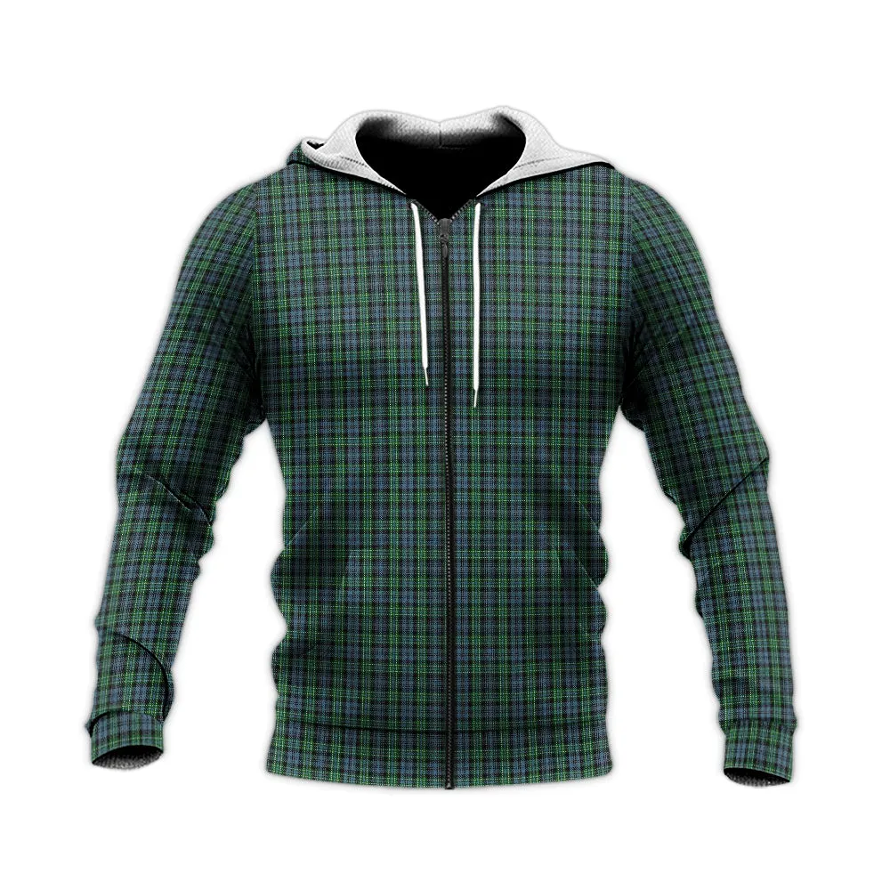 Arbuthnot Tartan Knitted Hoodie