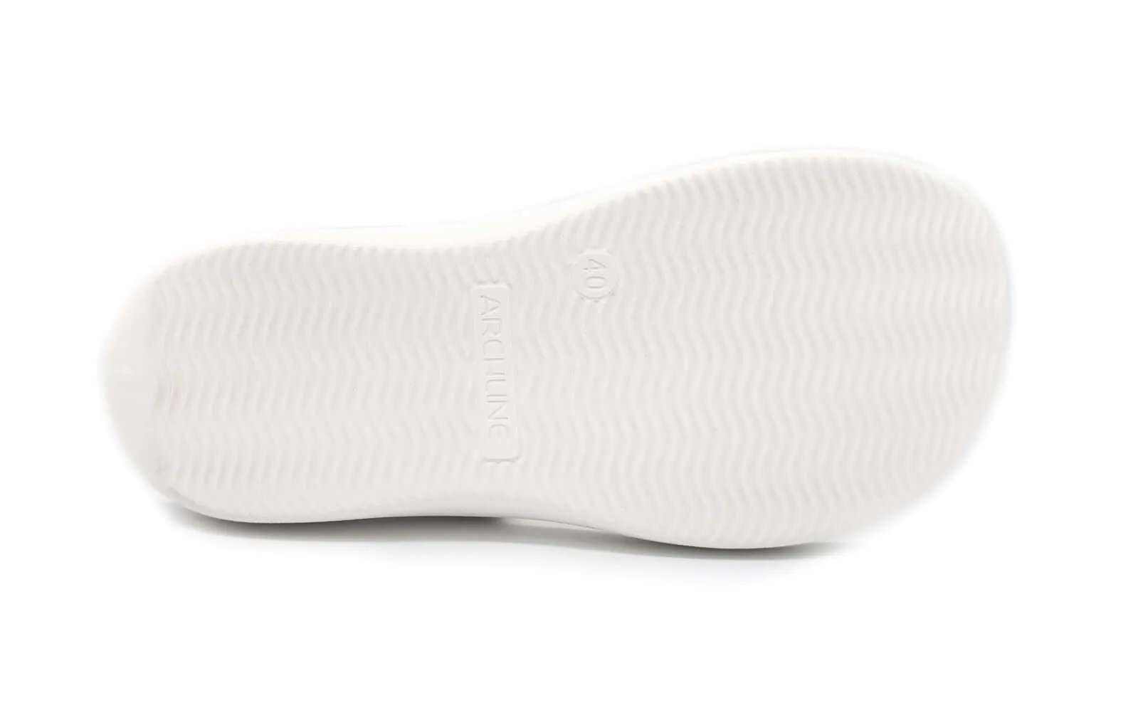 Archline Orthotic Foam Thongs Arch Support Flip Flops Orthopedic Rebound - White