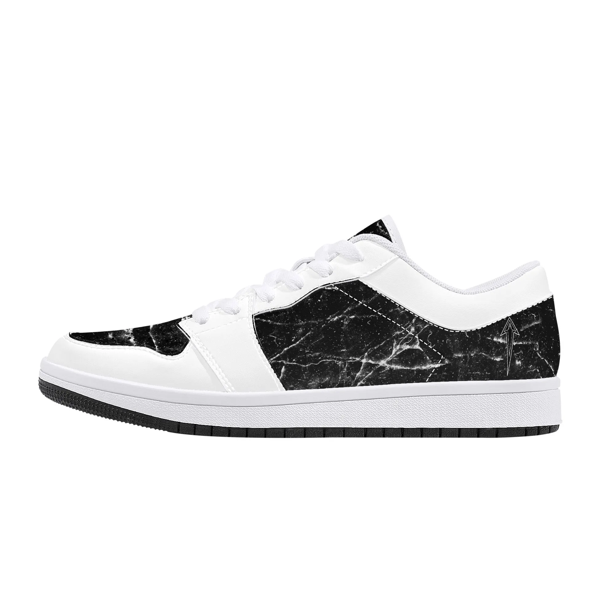 Arise Merch - "Black Granite" | Customized Low Tops | Shoe Zero