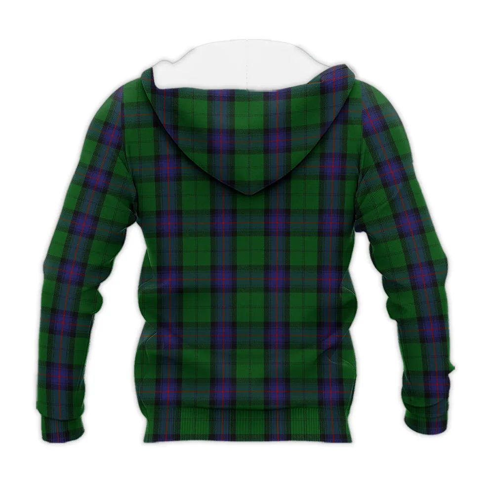 Armstrong Tartan Knitted Hoodie