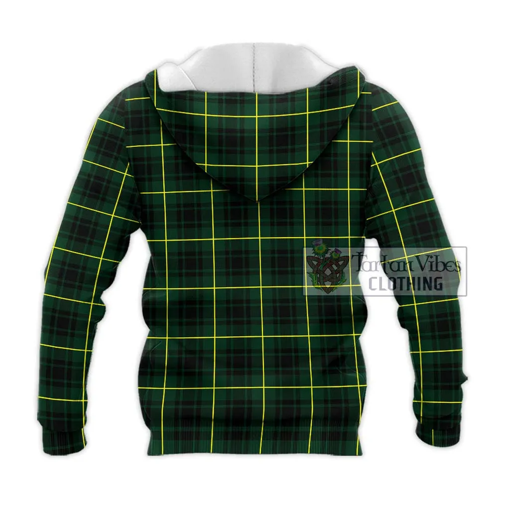 Arthur Modern Tartan Knitted Hoodie with Family Crest DNA In Me Style