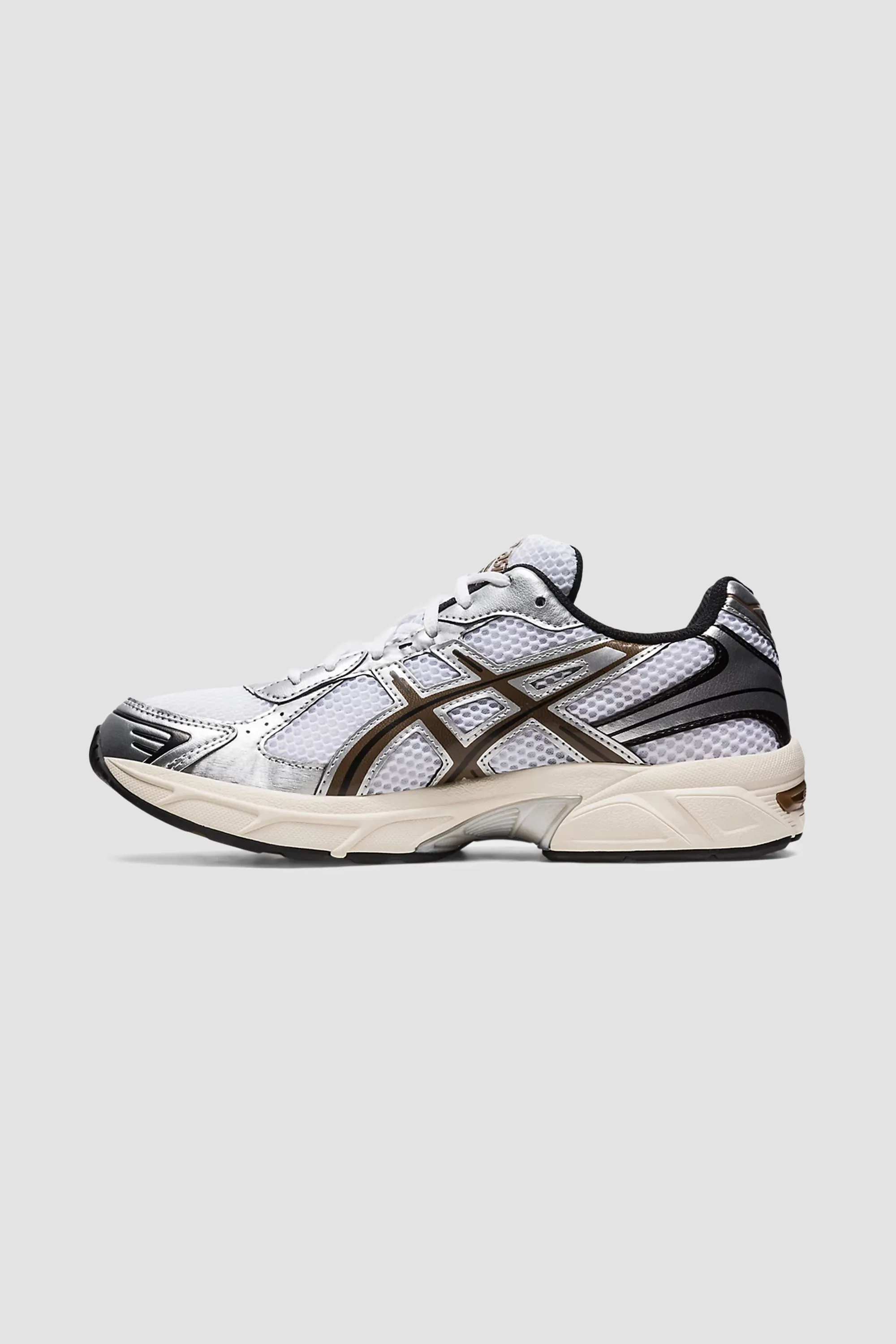 ASICS Men's Gel-1130 Sneaker in White/Clay Canyon