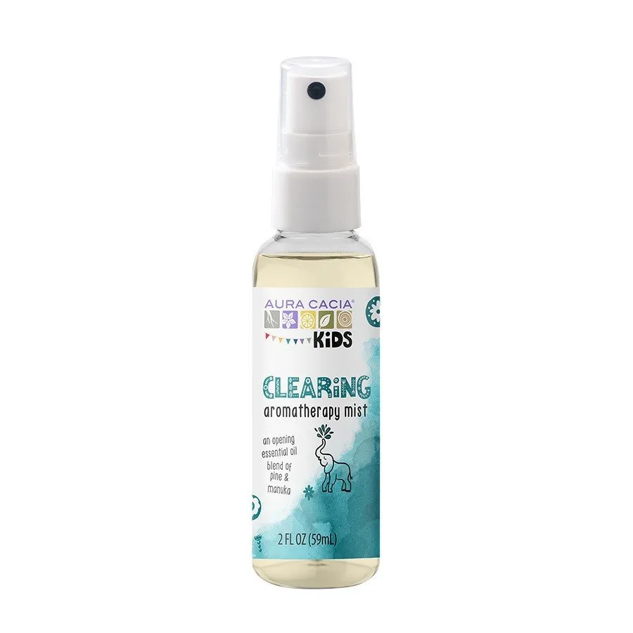 Aura Cacia Kids Aromatherapy Mist Clearing 2 fl oz Spray