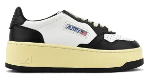 AUTRY MEDALIST PLATFORM SNEAKER BLACK