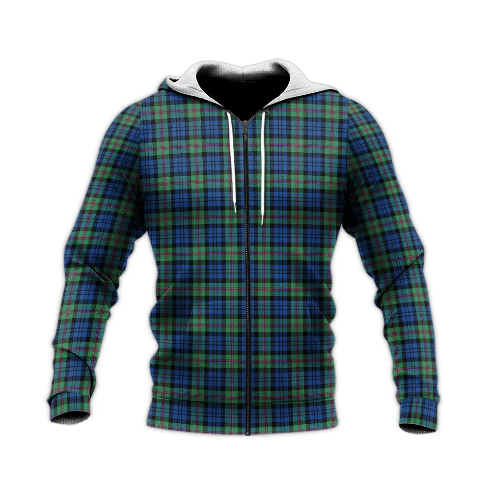 Baird Ancient Tartan Knitted Hoodie