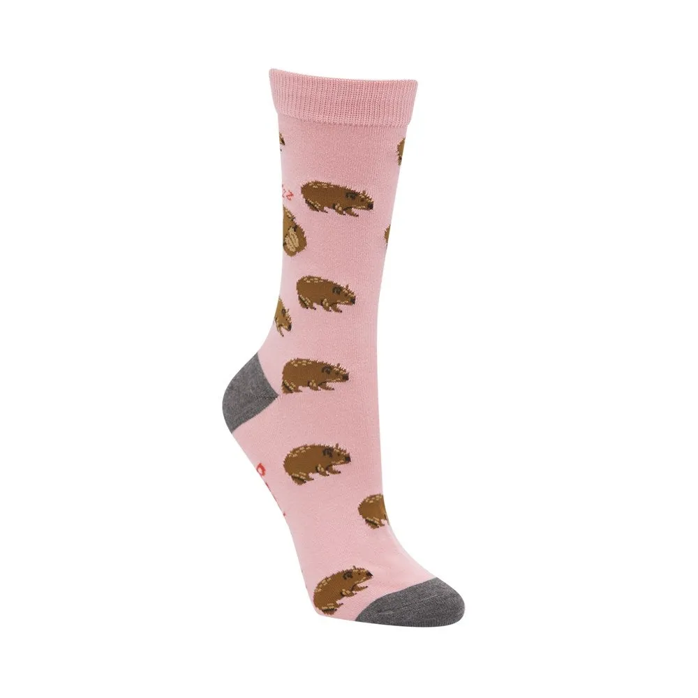 Bamboozld: Womens Wally Wombat Bamboo Sock