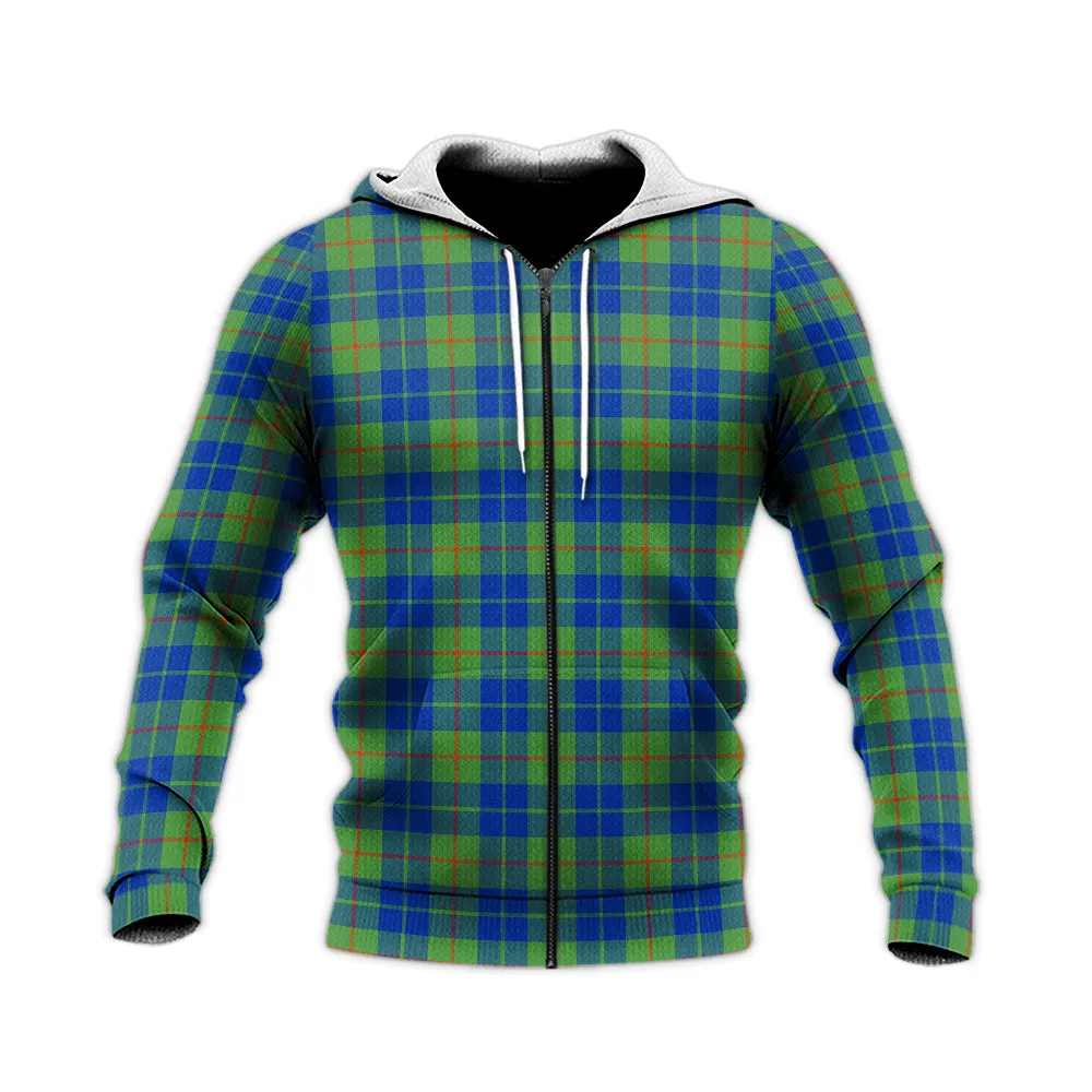 Barclay Hunting Ancient Tartan Knitted Hoodie