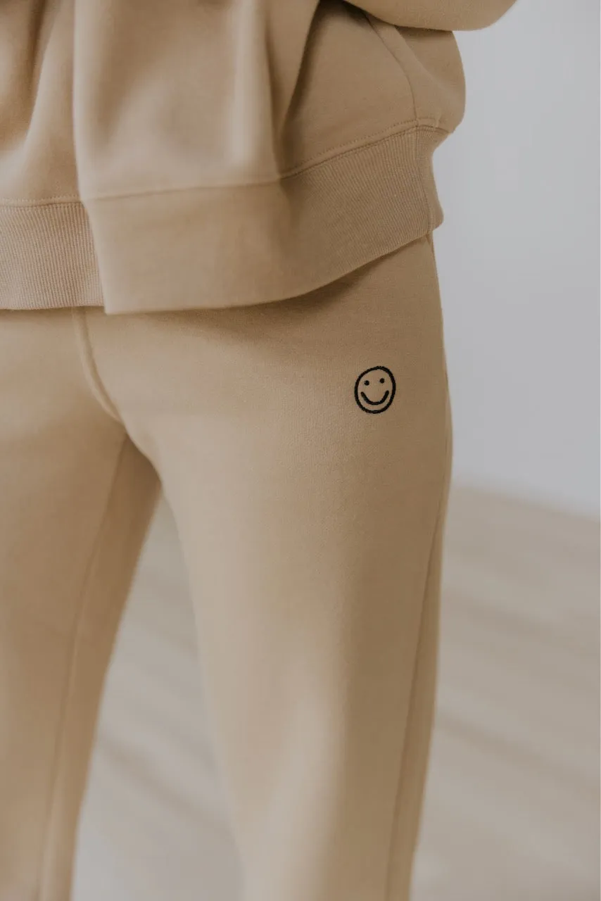 Beautiful Imperfections Smiley Sweatpants