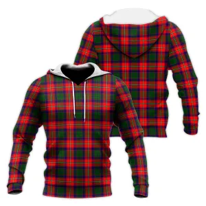 Belshes Tartan Knitted Hoodie