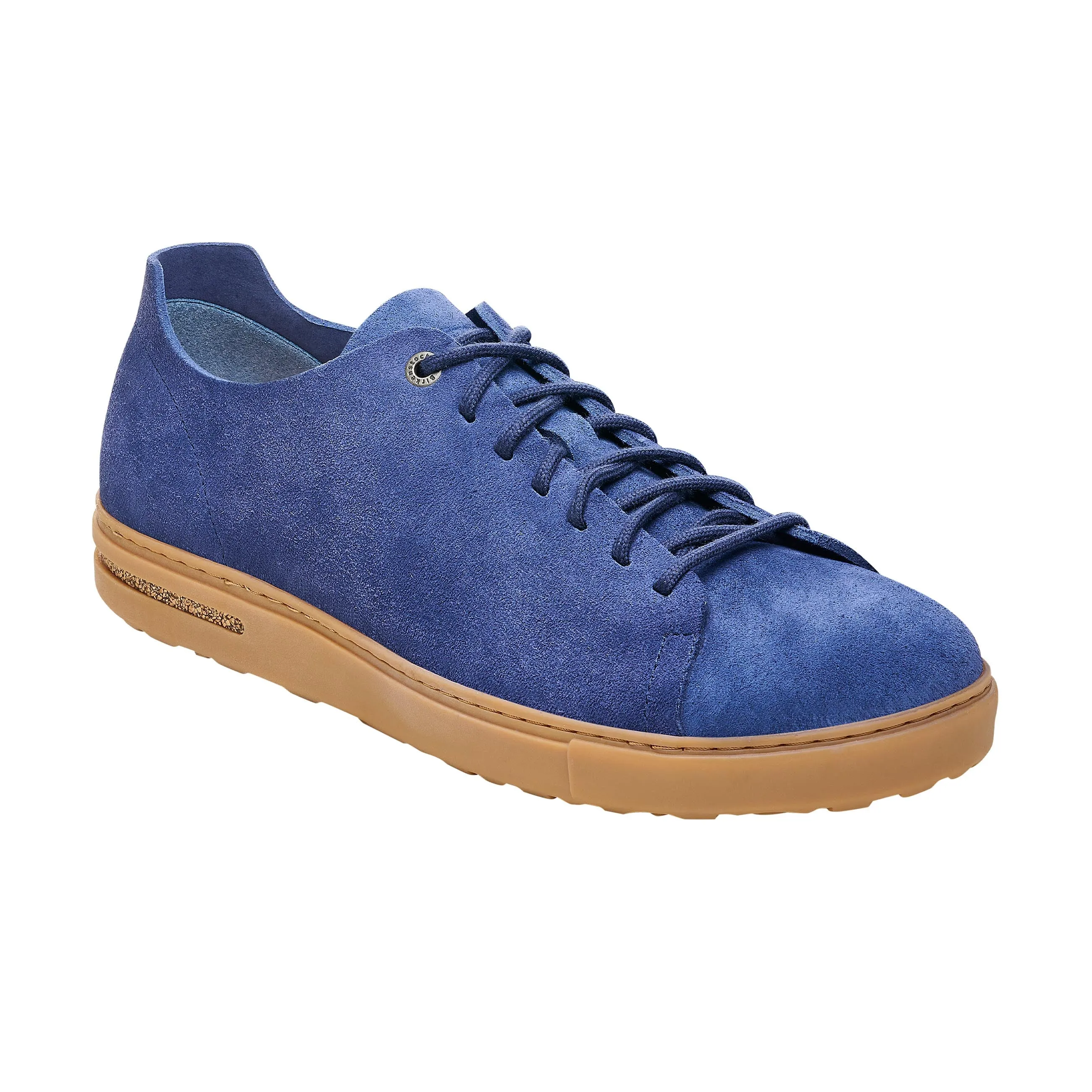 Bend Low Decon Indigo Blue Nubuck Leather