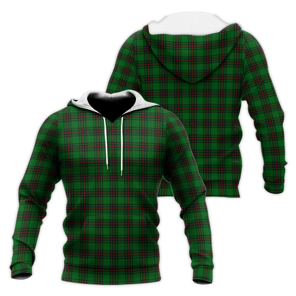 Beveridge Tartan Knitted Hoodie