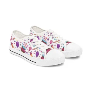 Birthday Women's Low Top Sneakers