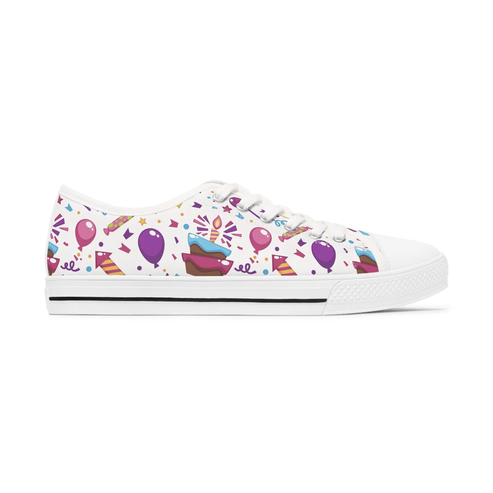 Birthday Women's Low Top Sneakers