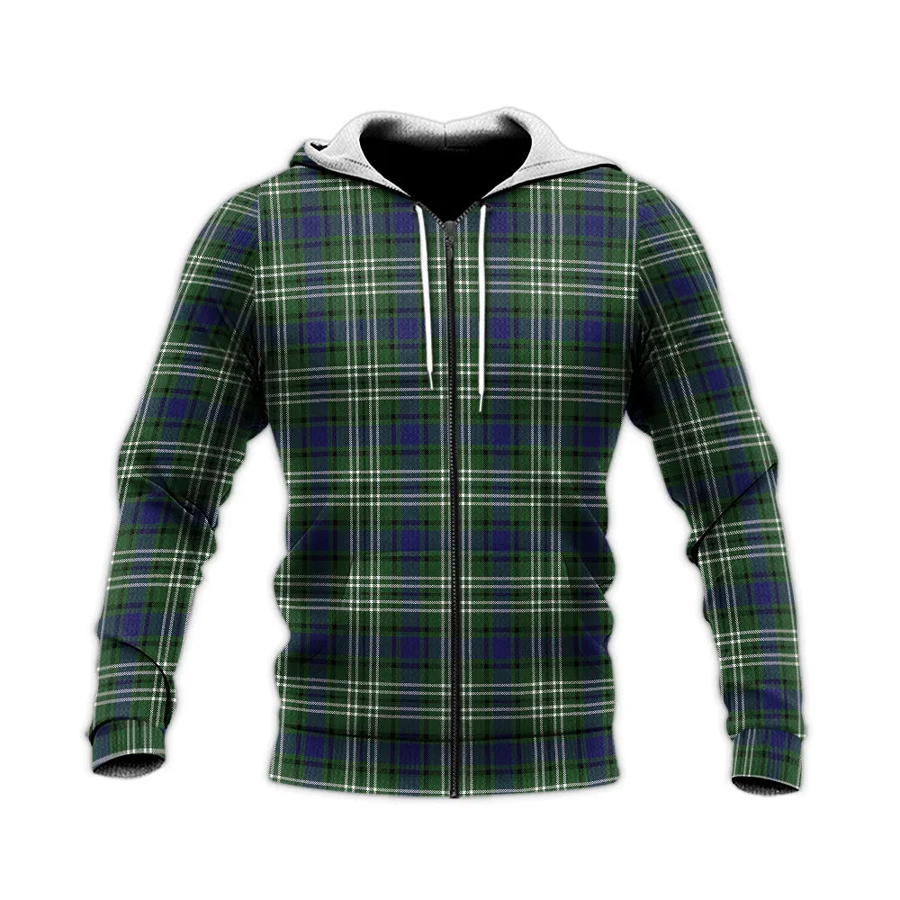 Blyth Tartan Knitted Hoodie