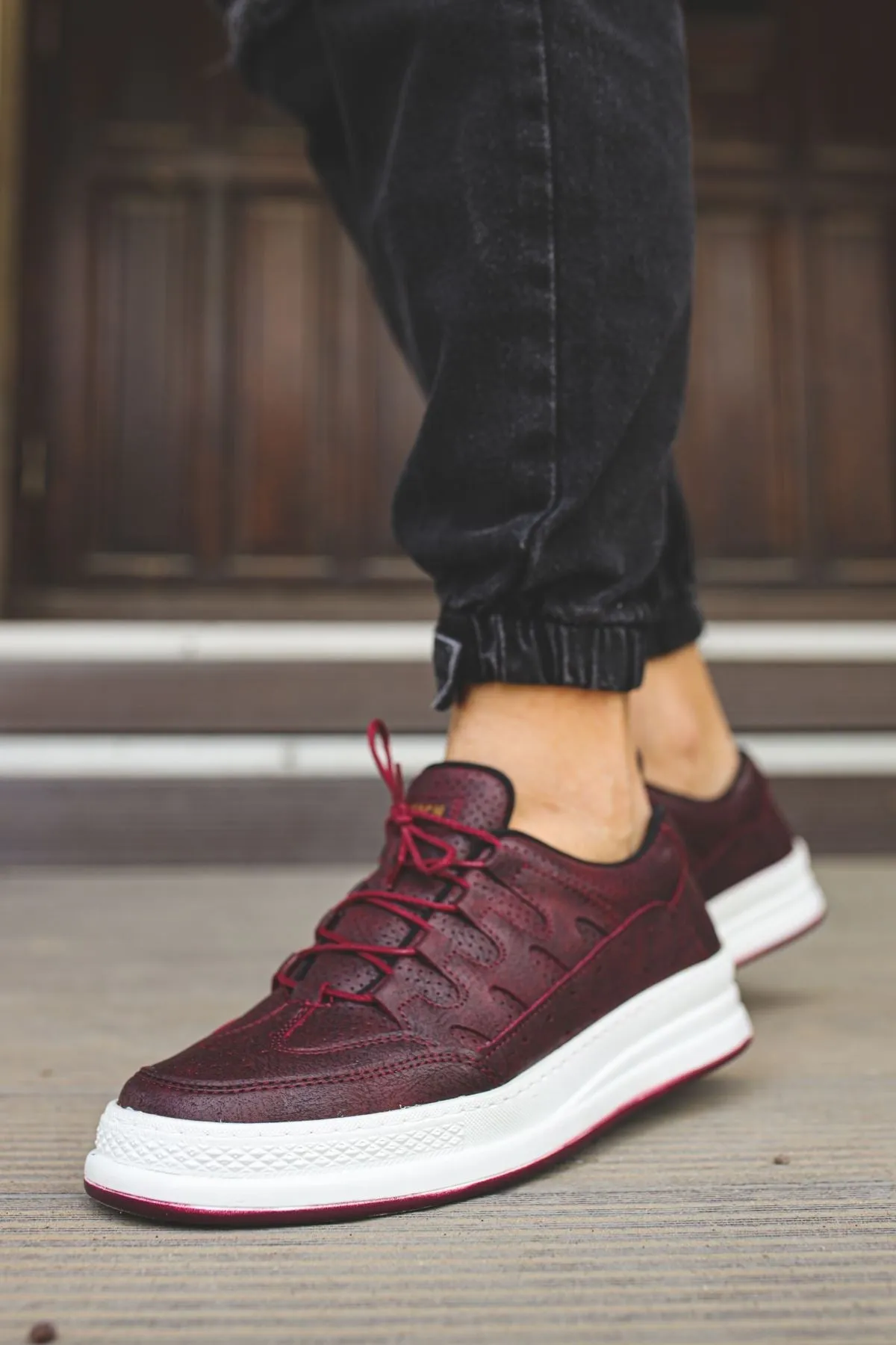 Bordeaux Sneaker CH040 Streetwear Sneaker