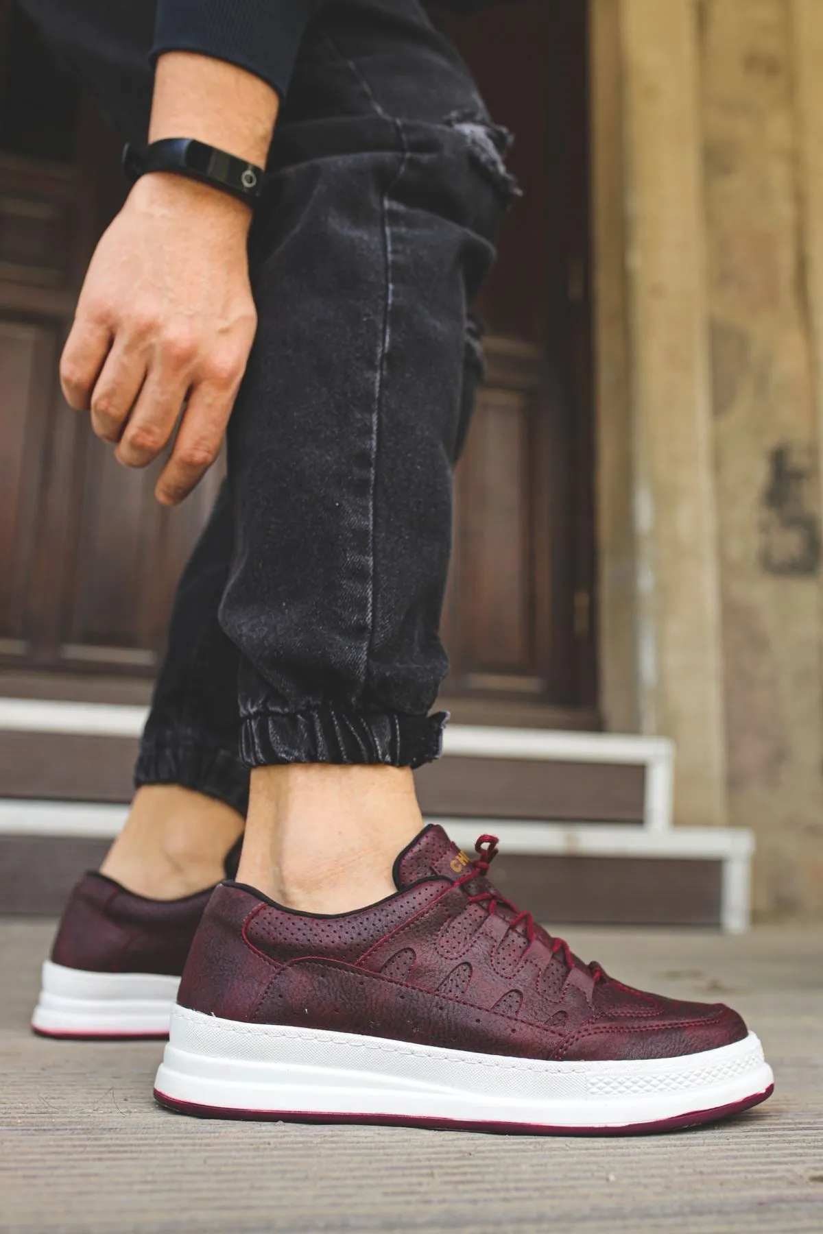 Bordeaux Sneaker CH040 Streetwear Sneaker