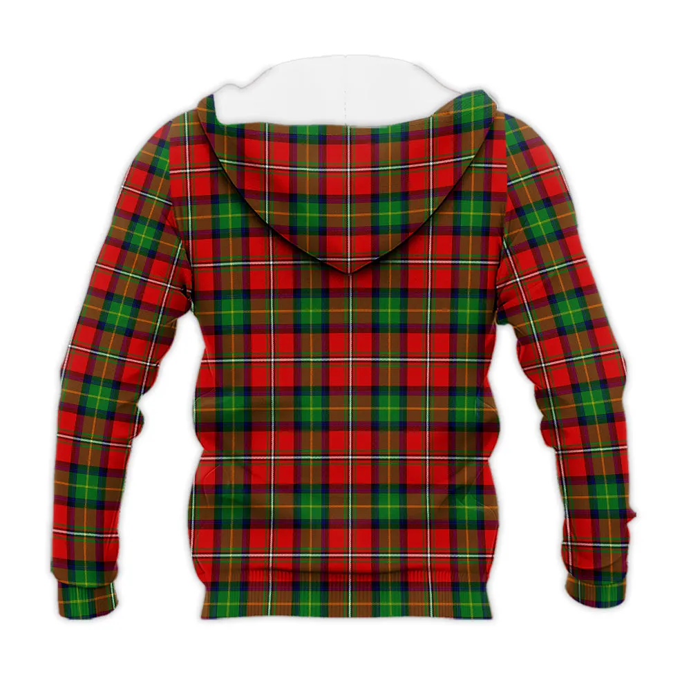 Boyd Tartan Knitted Hoodie