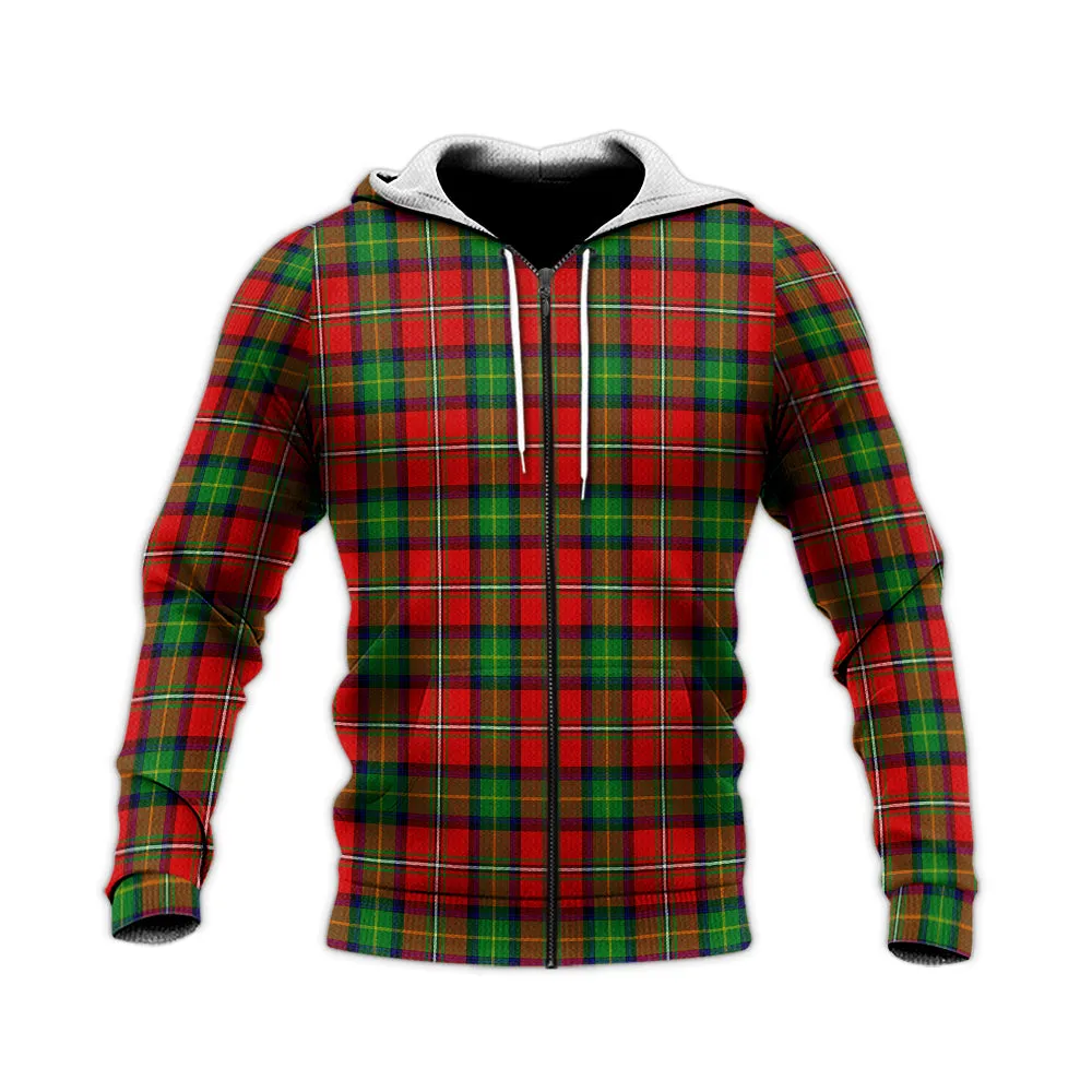 Boyd Tartan Knitted Hoodie