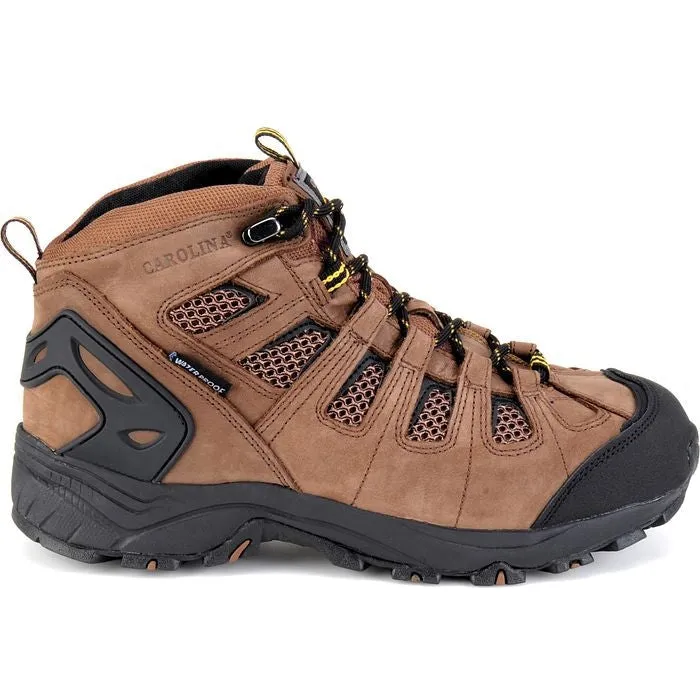 Carolina Men's Quad 5" Carbon Comp Toe WP Hiker Work Boot -Brown- CA4525