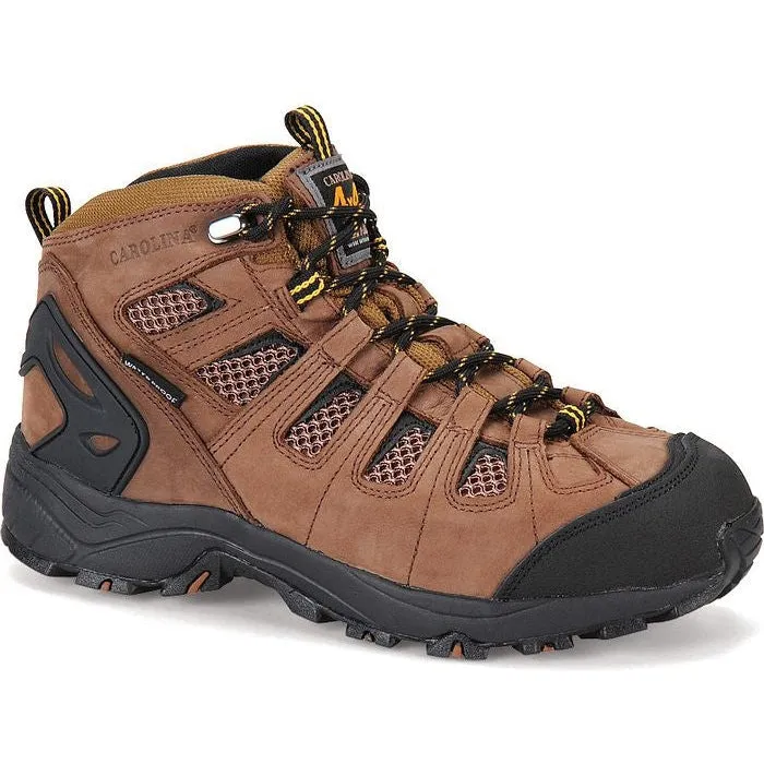 Carolina Men's Quad 5" Carbon Comp Toe WP Hiker Work Boot -Brown- CA4525