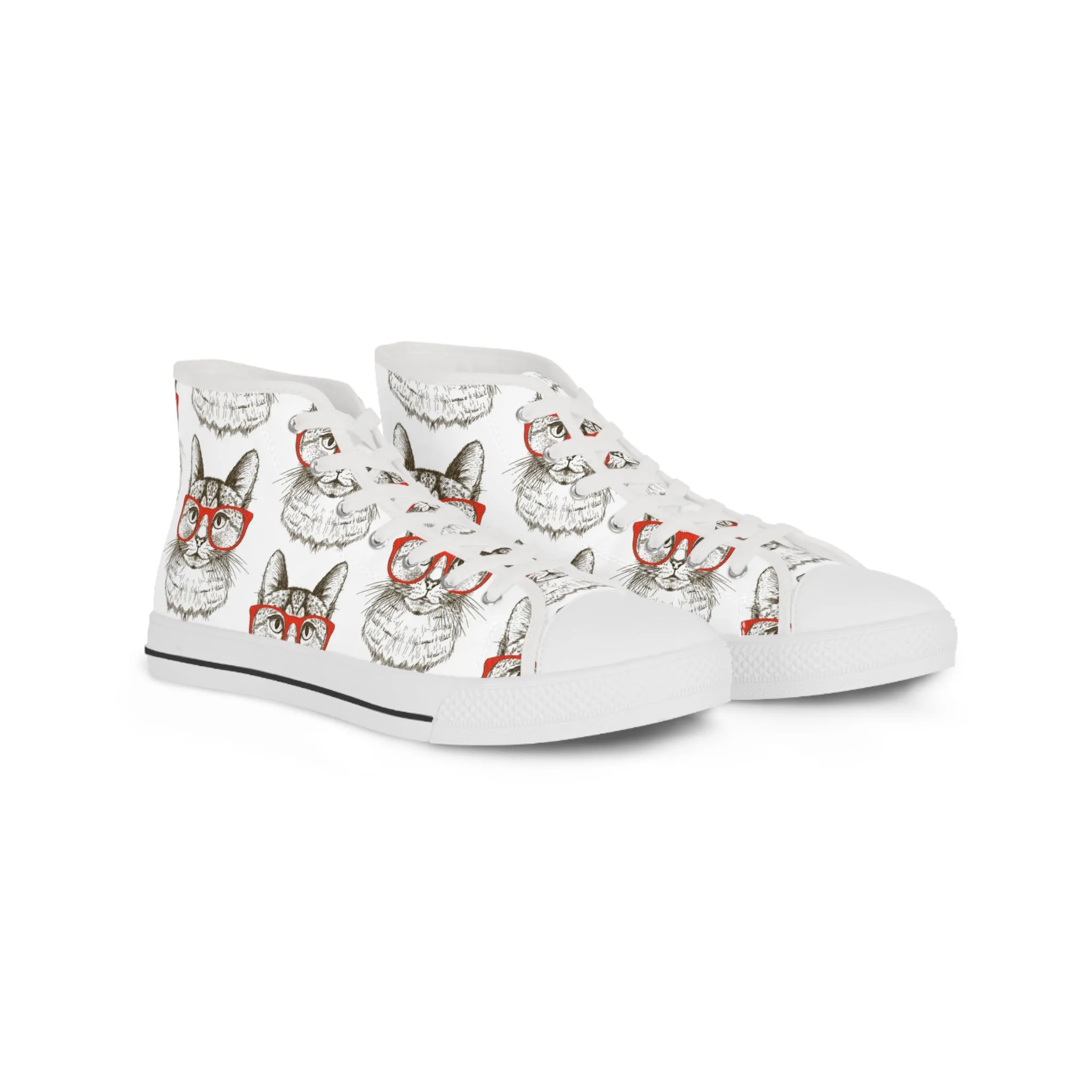 Cats Men's High Top Sneakers